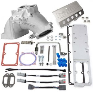 Ram 3500 Performance Air Intake - Banks Power - Monster-Ram Intake System Gen-2 w/Fuel Line - Natural - `13-`18